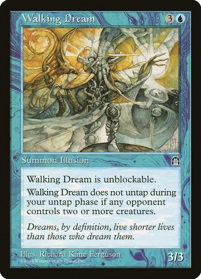 Walking Dream Stronghold N/A MTG MP