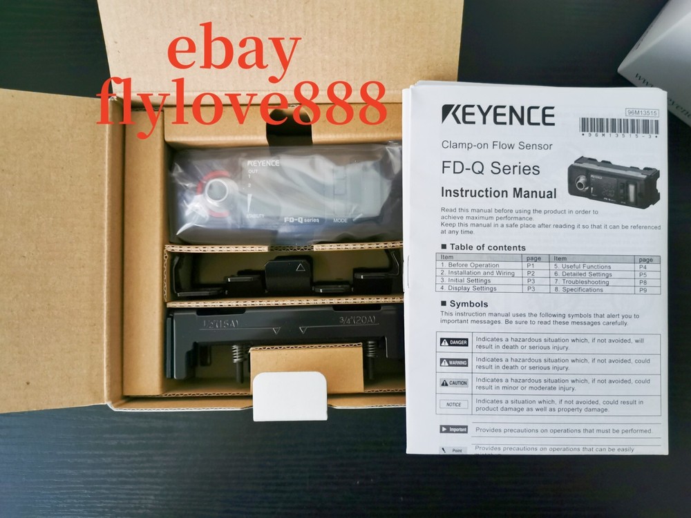 KEYENCE FD-Q20CH Digital clip type flow sensor DHL