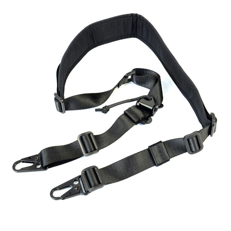 Tactical Hunitng 2 Point Sling Belt Quick Adjust Shoulder Strap with Hook