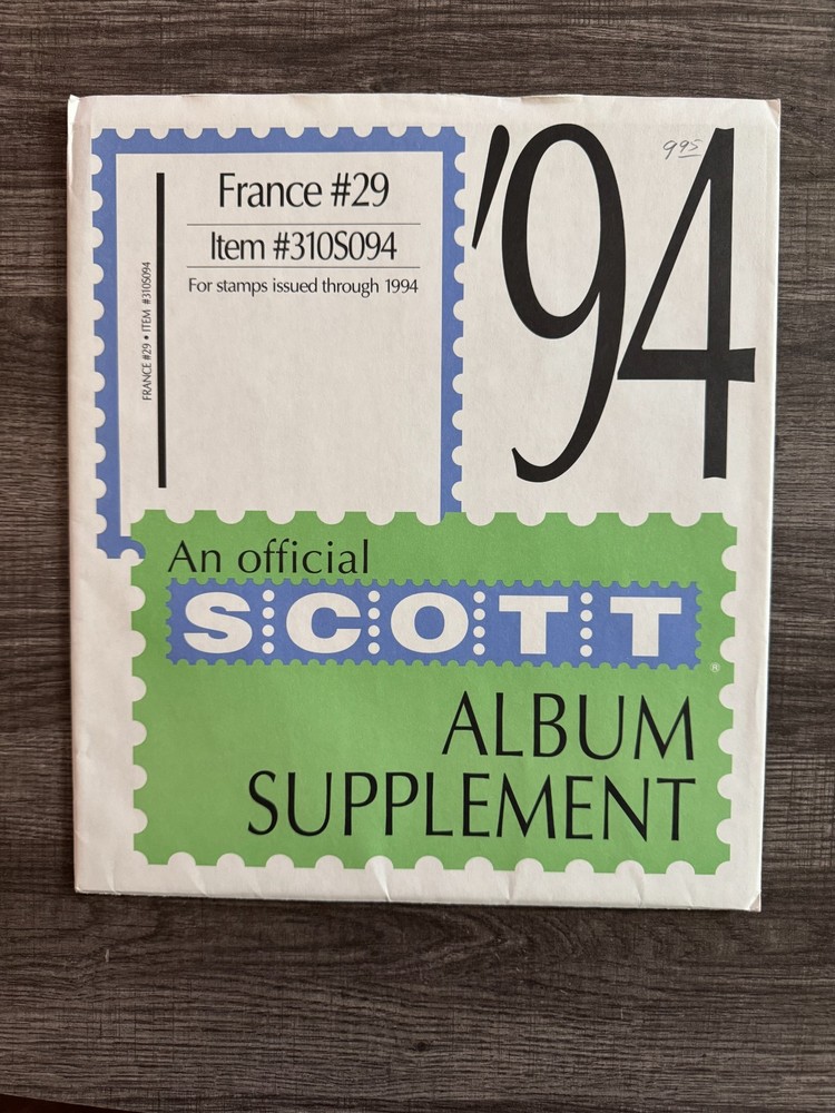 SCOTT - France  - #29  ALBUM SUPPLEMENT