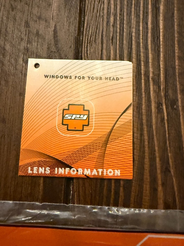 SPY Alloy Goggle Clear Lens - NEW