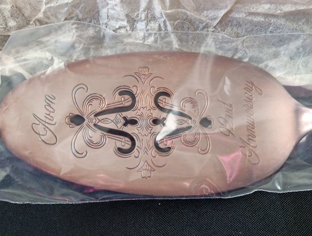 1978 AVON Presidents Club Silver Plate Cake Server-92nd Anniversary