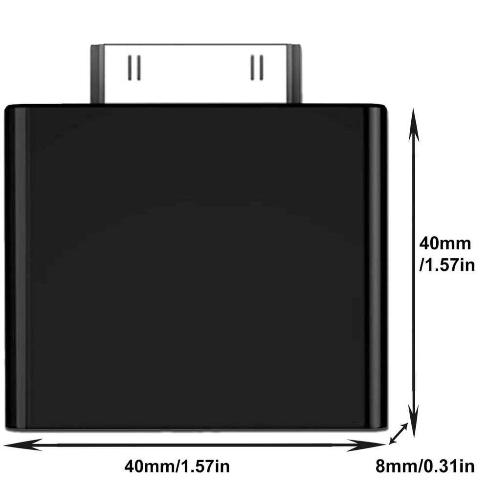 Bluetooth Transmitter for iPod Classic, Plug-and-Play Bluetooth Adapter Conne...