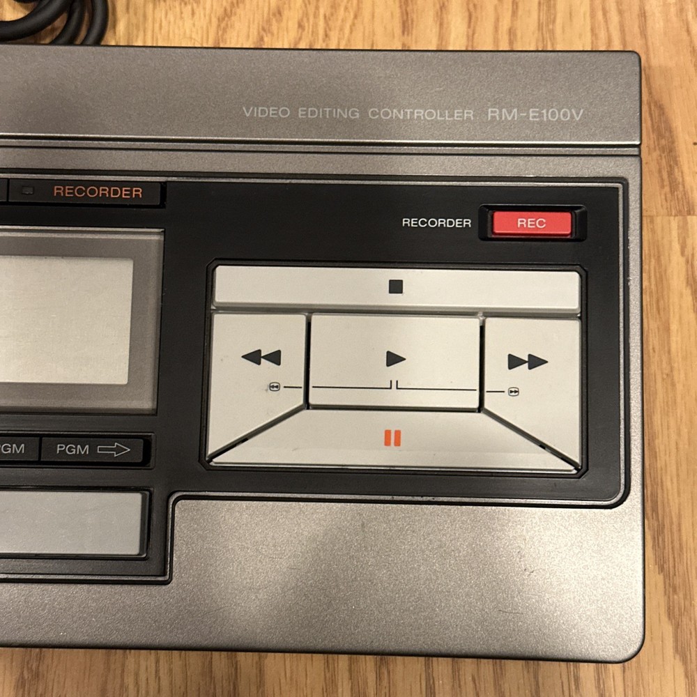 SONY VIDEO EDITING CONTROLLER RM-E100V