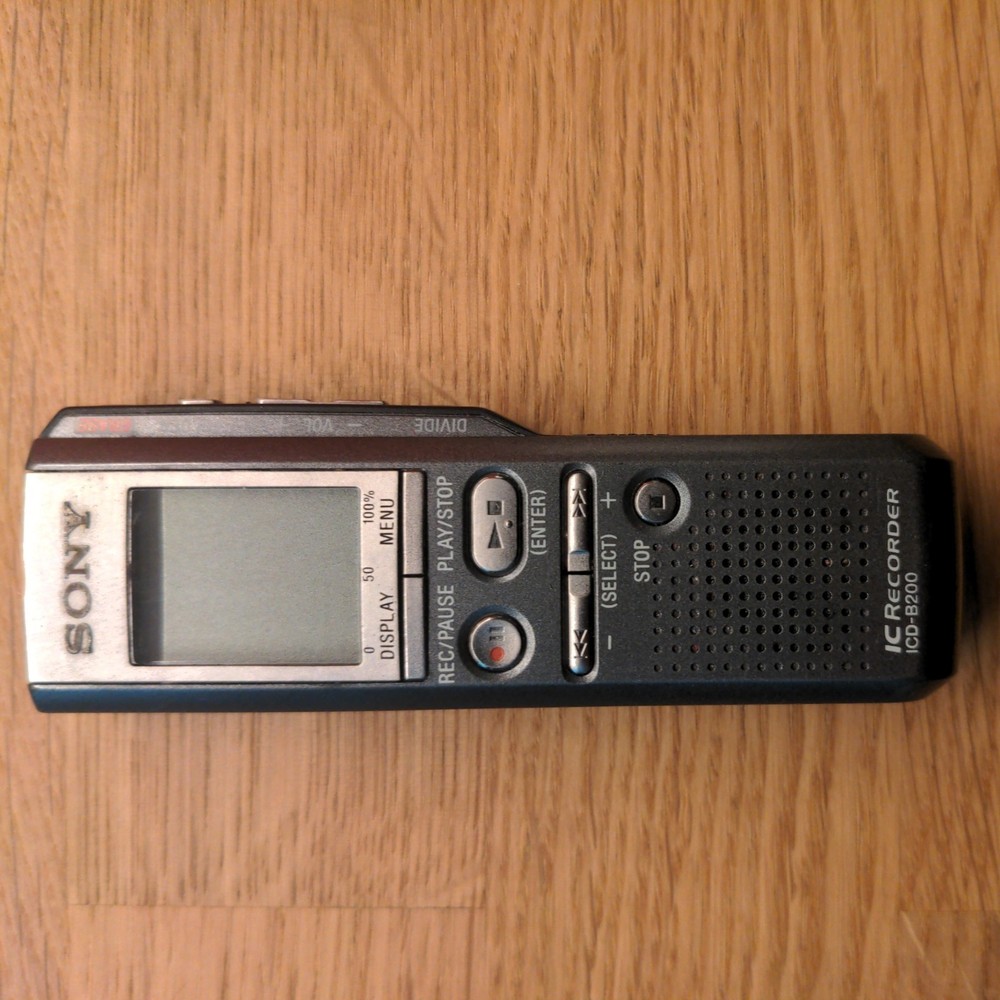 Sony ICD-B200 Digital Voice Recorder