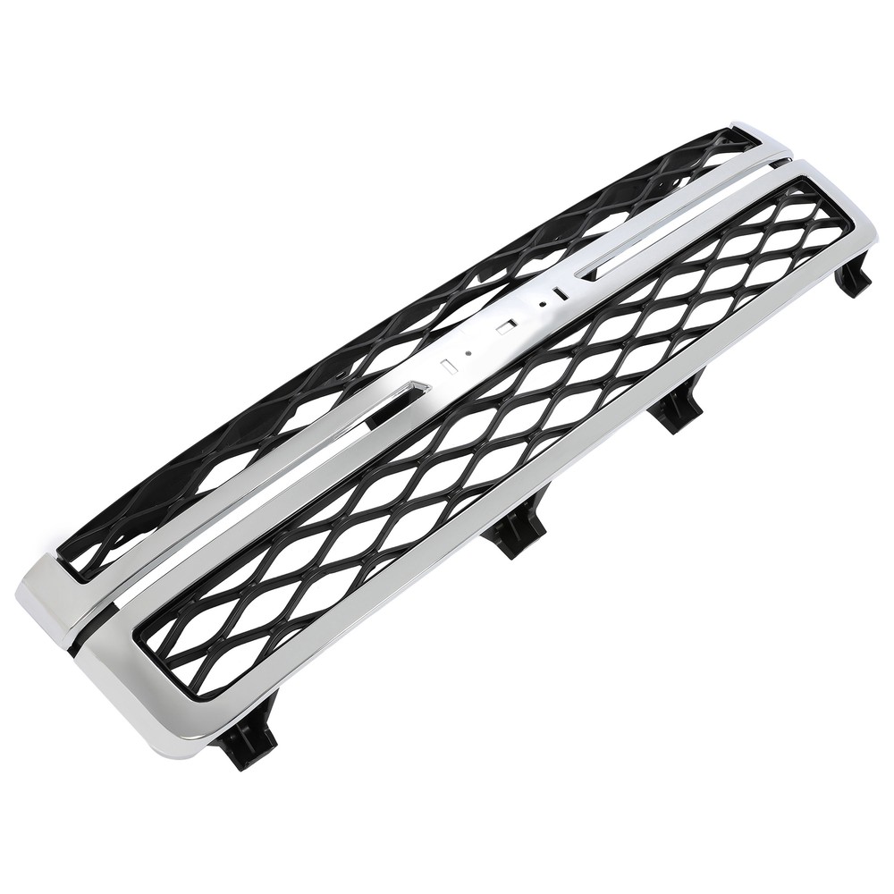 For Silverado/Sierra 2500 3500 HD 11-14 Chrome Front Grille Black Mesh Stlye