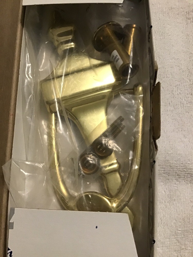 IVES Solid Brass Door Knocker, New in Box.