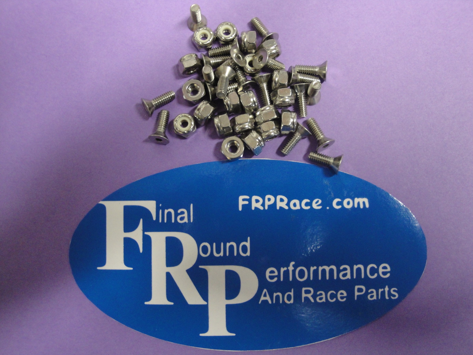 Jr Dragster Karting Windshield Screws Flat Head Tapered Bottom Black Finish