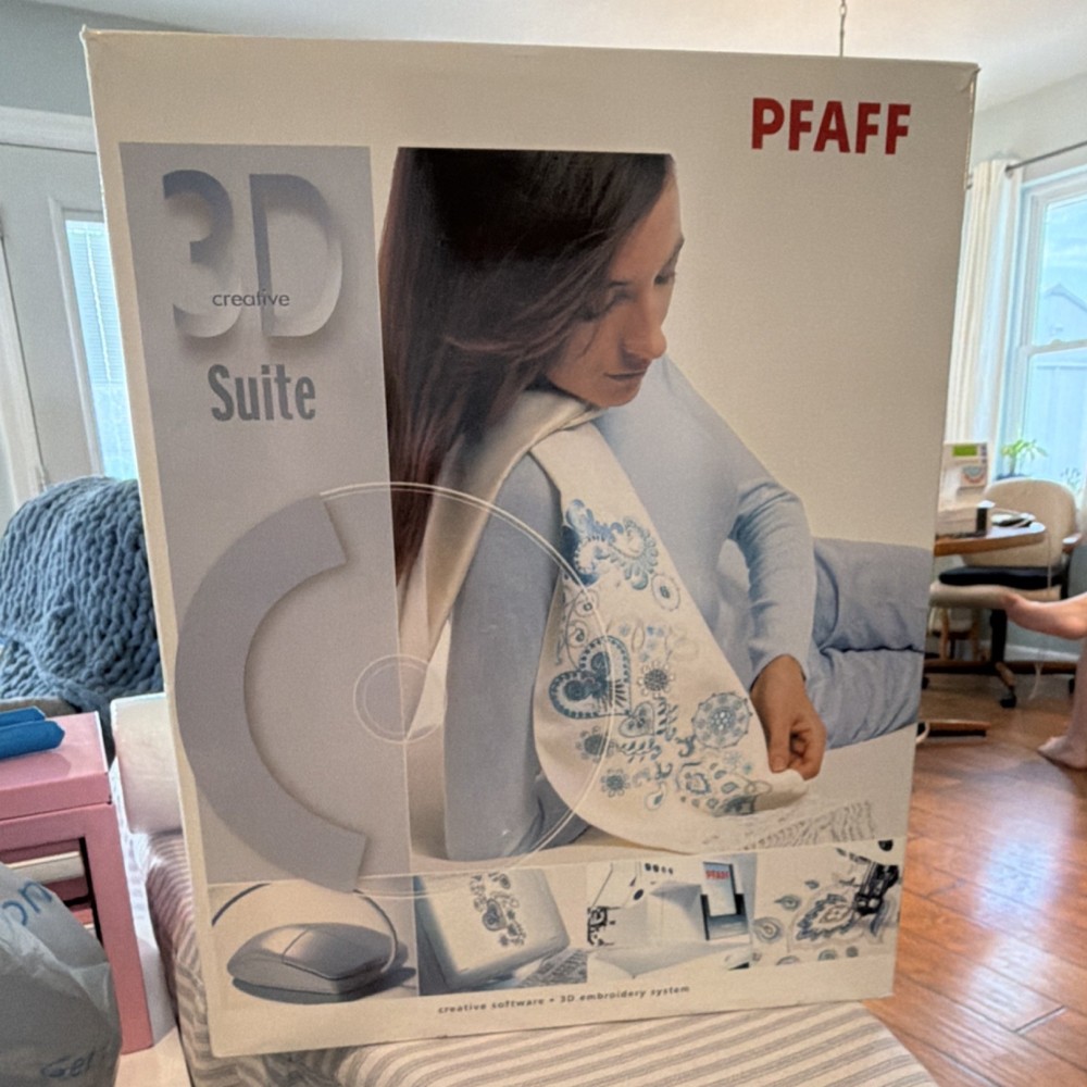 PFAFF 3D Creative Suite Embroidery Machine Digitizing Software