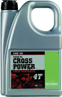 Motorex Cross Power 4T Oil - 10W50 - 4L. Motorcycle ATV/UTV Street Bike PWC 4 L.