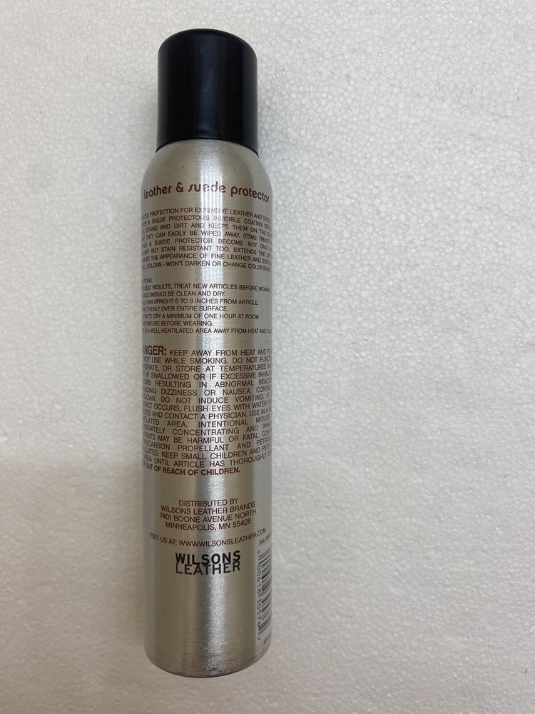 Vintage Wilsons Leather Leather & Suede Protector Spray ( Half Full )