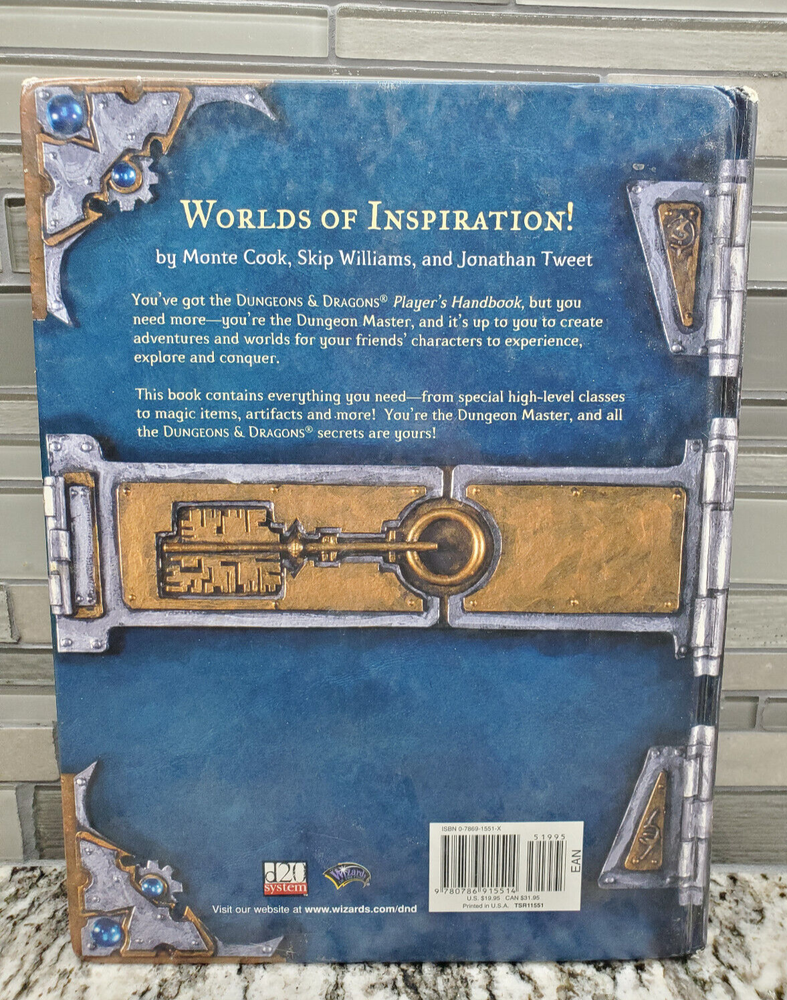 Dungeons and Dragons DUngeon Master Guide Core Rule Book 2
