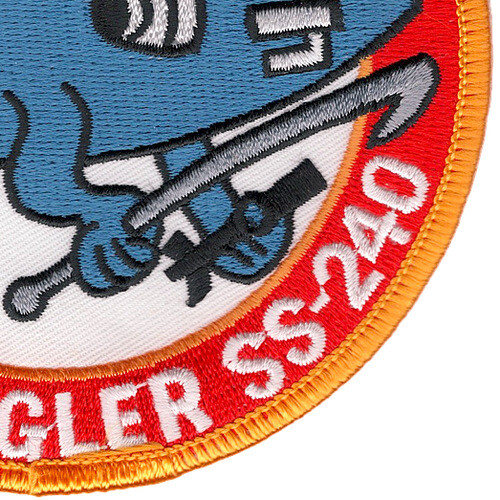 SS-240 USS Angler Patch - Version A