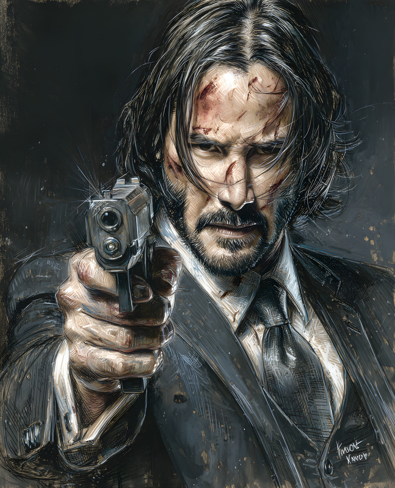 8x10 Character Illustration Art Print - 521030587