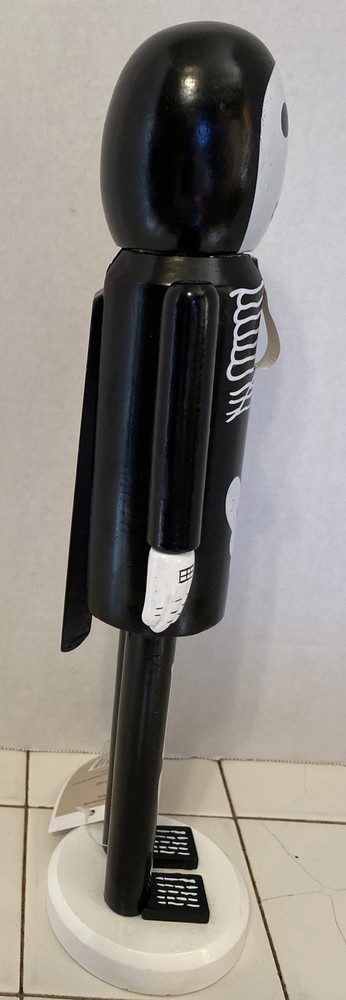 HALLOWEEN NUTCRACKER 14” SKELETON With Tag