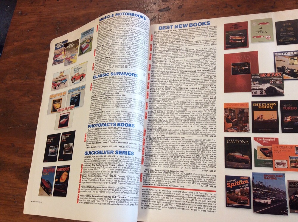 Classic Motorbooks 1983 Catalog