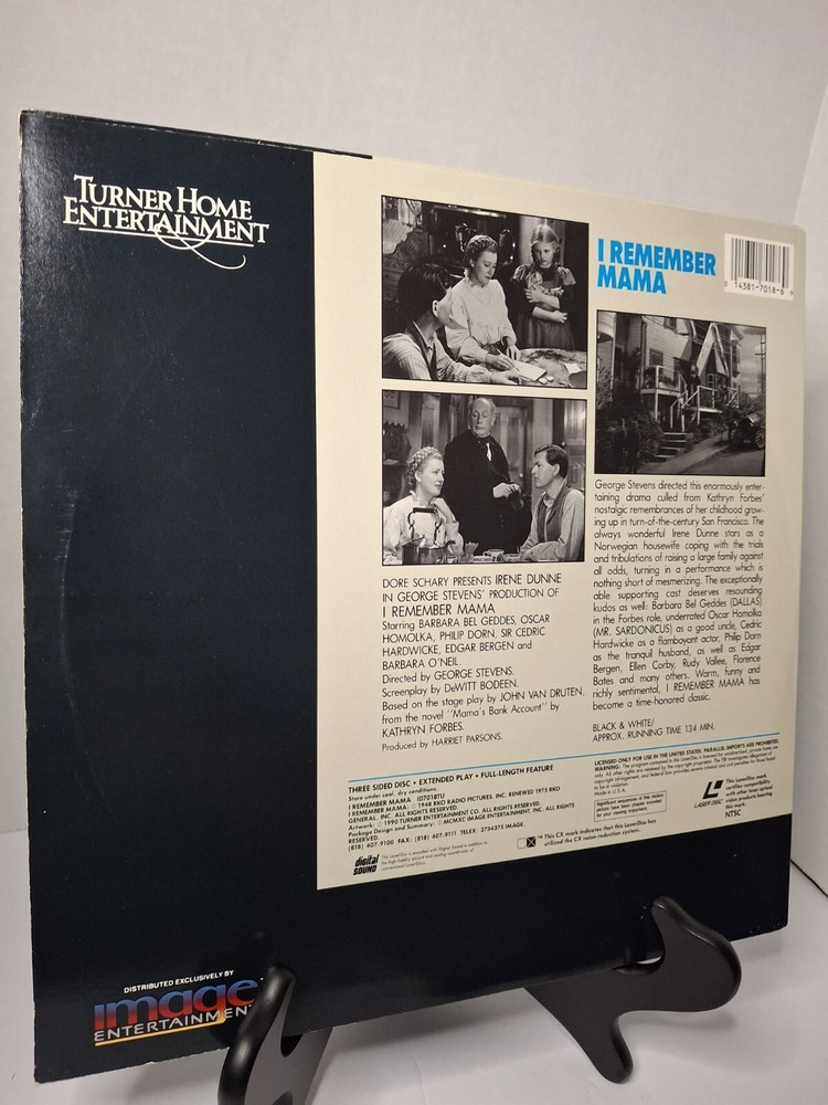 I Remember Mama (Laserdisc)