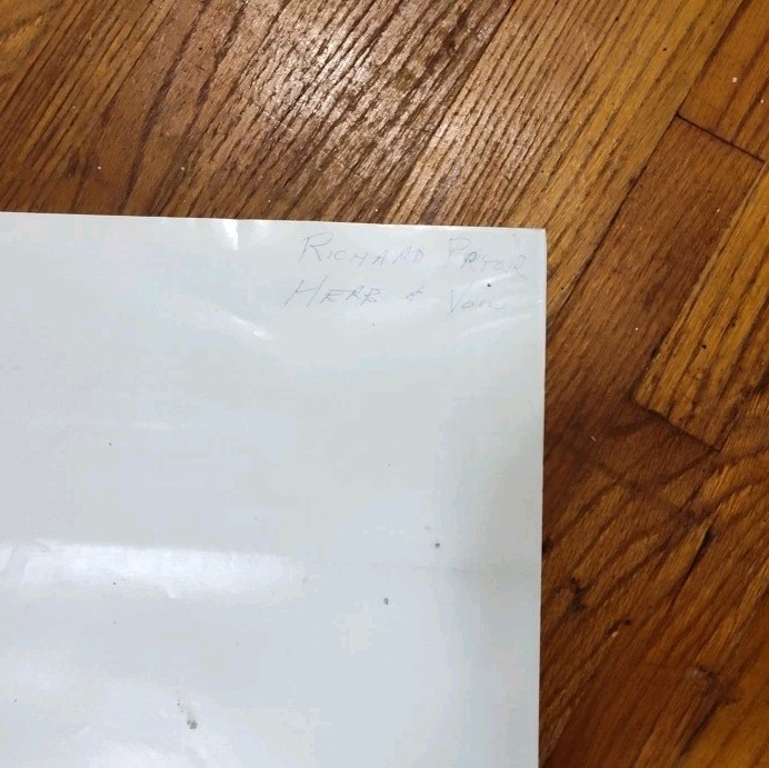 Vintage 1983 Richard Pryor Here and Now Original Promotional Comedy Poster