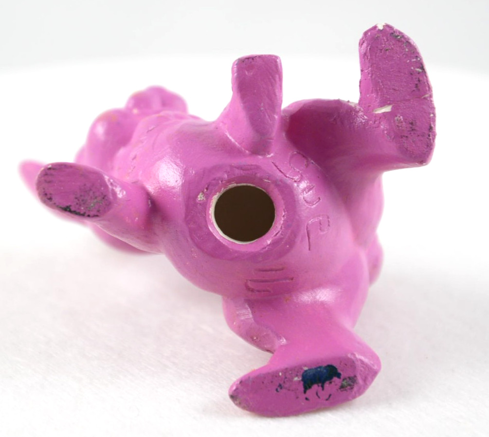 Ceramic Bunny Rabbit Pink 2.5 Inches Tall