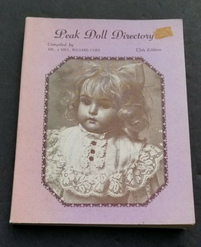 1974 Peak Doll Directory Book 13th Edition