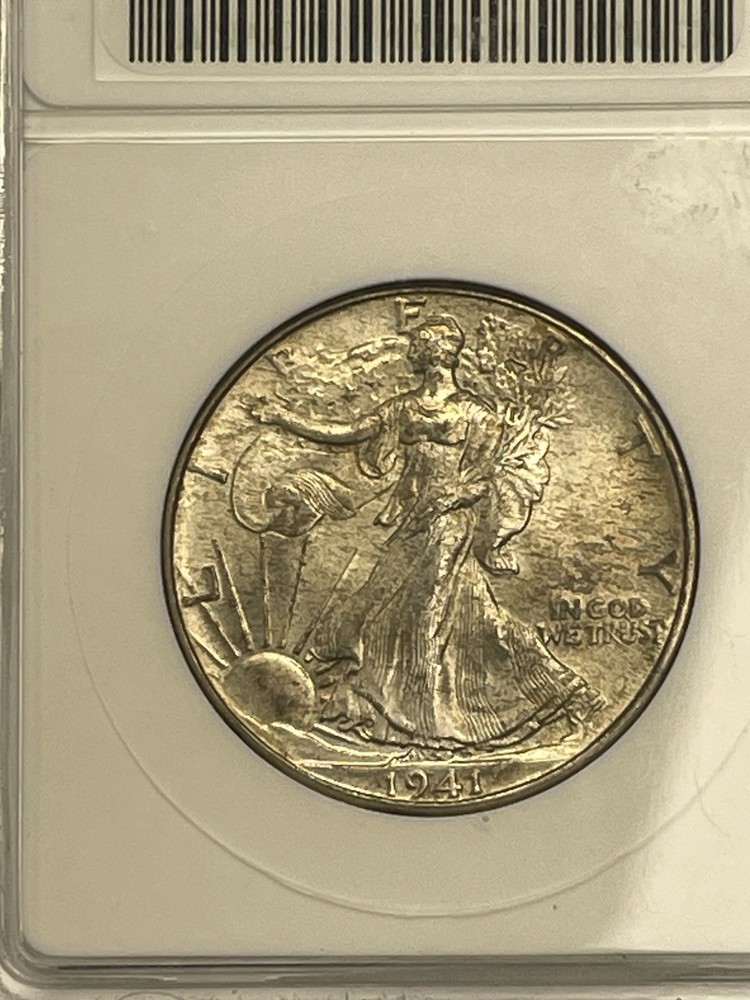 1941 Walking Liberty Half Dollar MS65 Anacs