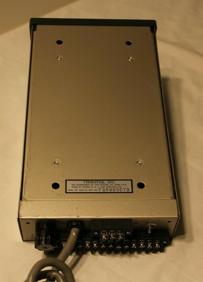 Videotek ADA-16 Audio Distribution Amplifier's