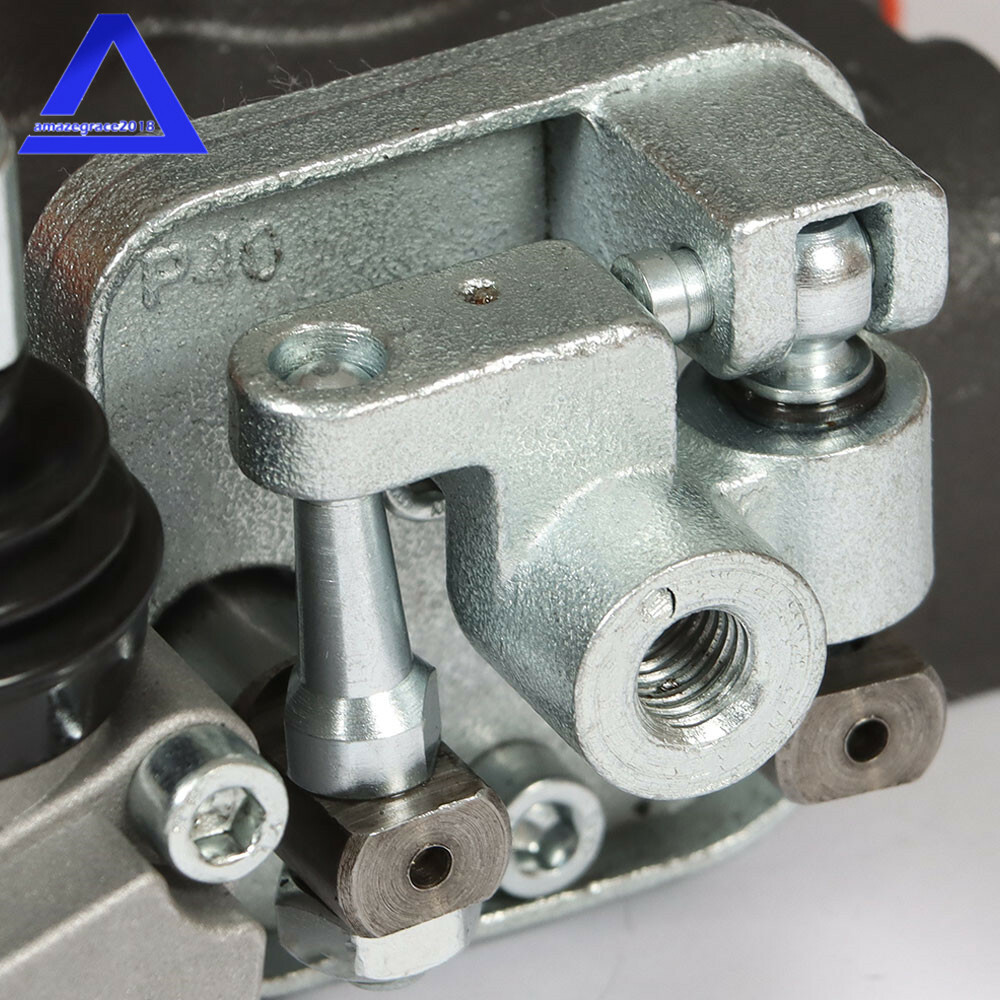 11 GPM Hydraulic Backhoe Directional Control Valve w/ 2 Joysticks,6 Spool,