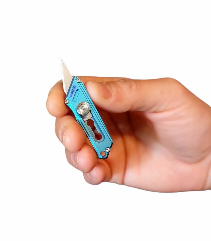 GRIT Mini Titanium Pocket Knife
