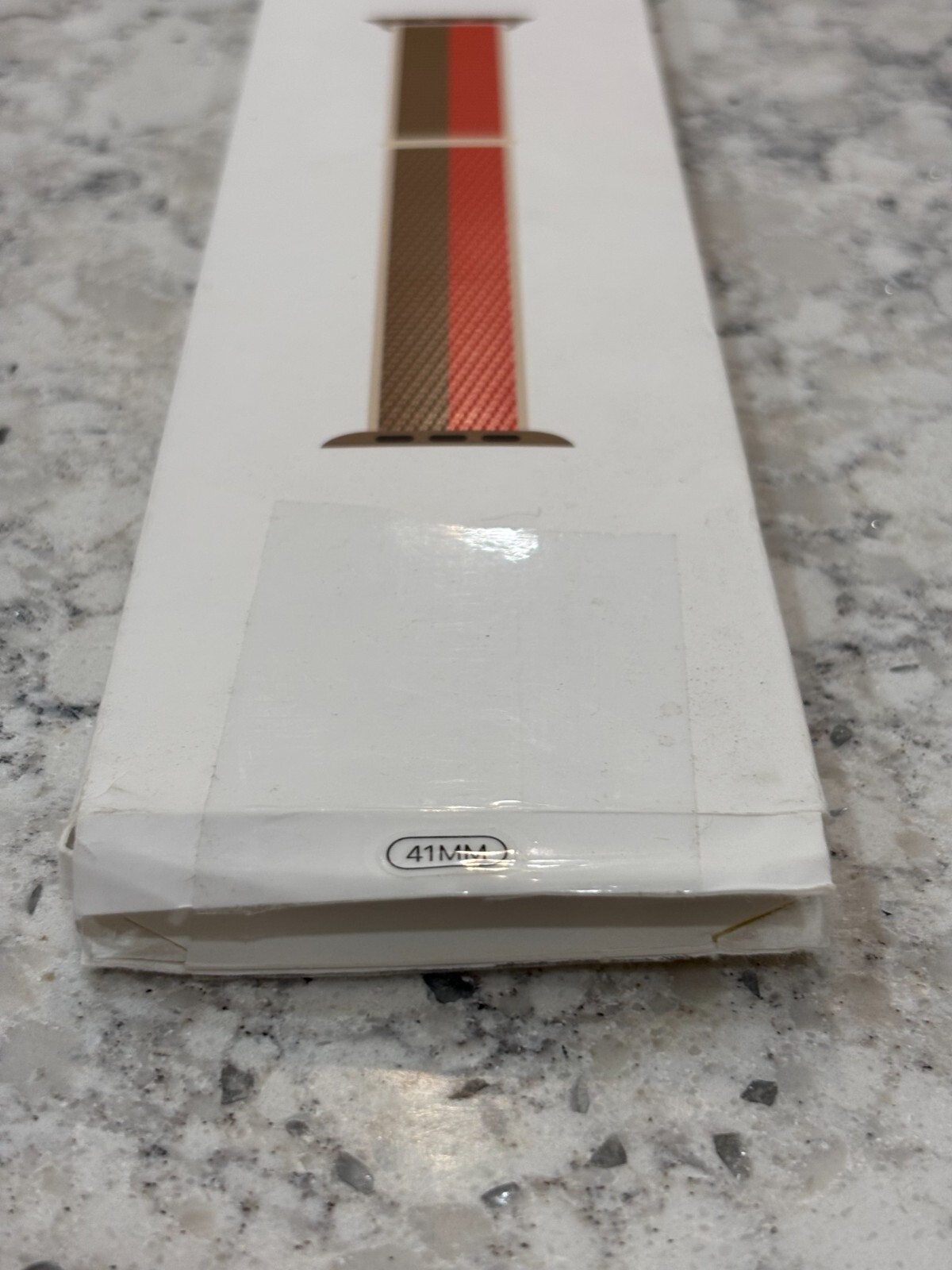 Original Apple Watch Sport Loop Band Pink Pomelo/Tan 38mm 40mm 41mm OPEN BOX