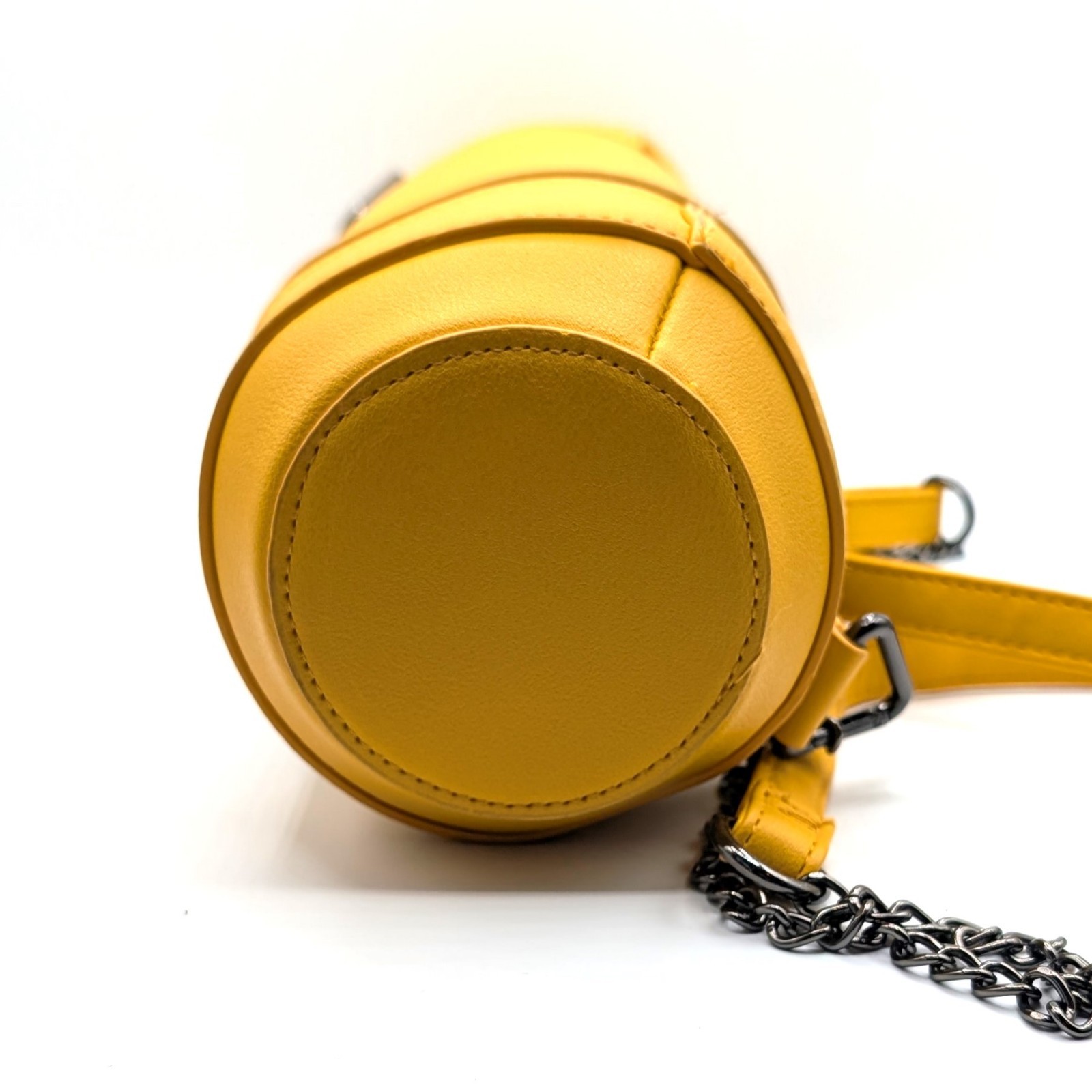 NWOT Disney Pixar Monsters Inc Yellow Scream Canister Crossbody Bag Purse Unisex