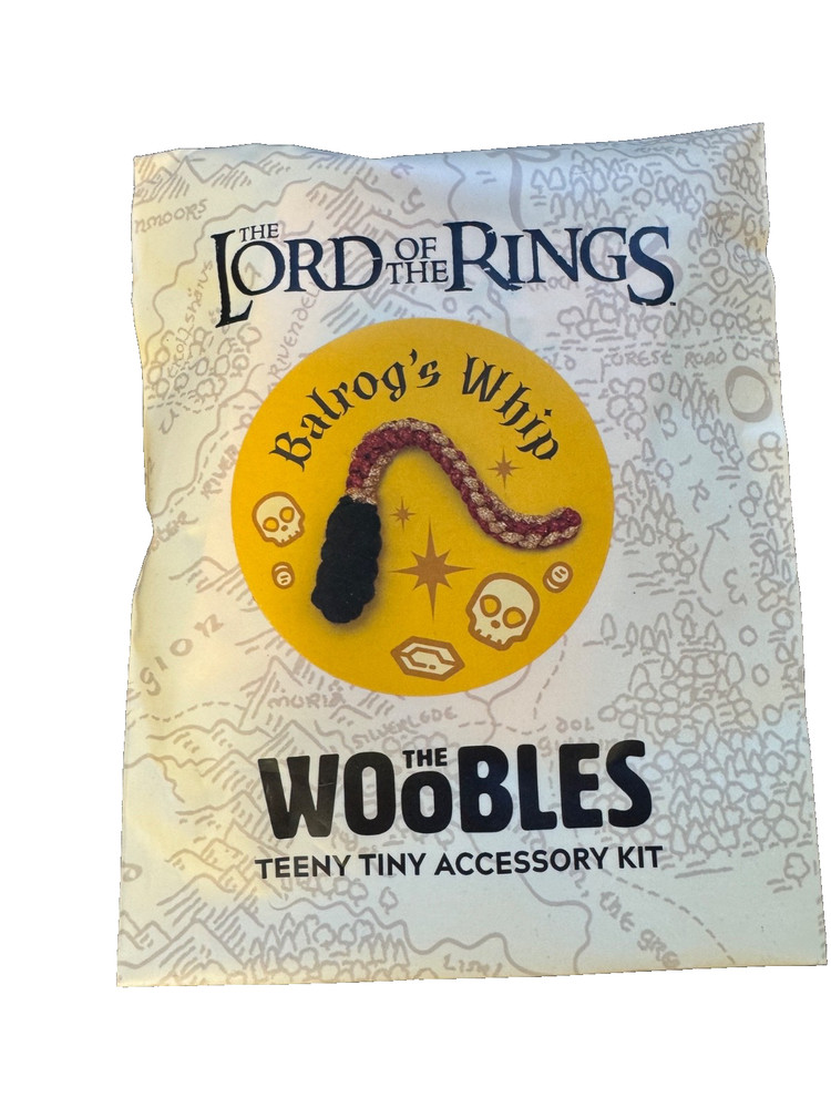 The Woobles-Tiny Balrog's Fire Whip Accessory Kit-NEW-