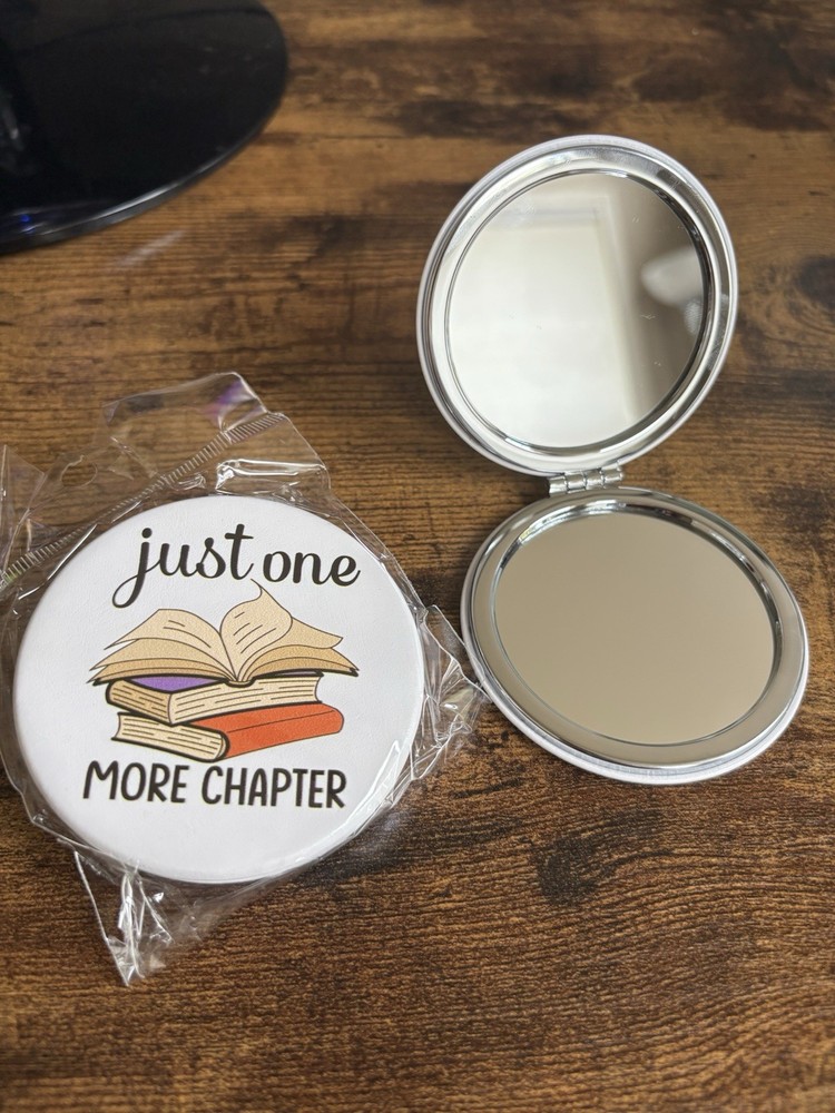 Just One More Chapter Compact Mirror