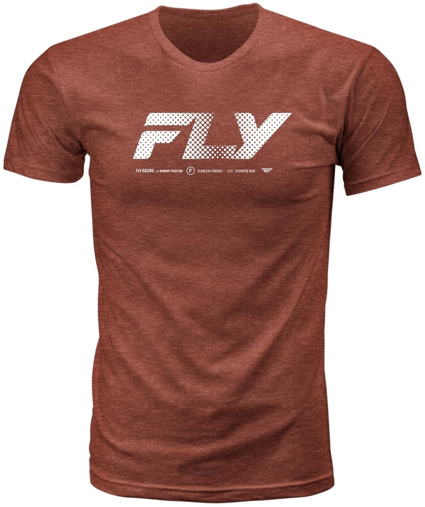 Fly Worldwide Tee Red Lg