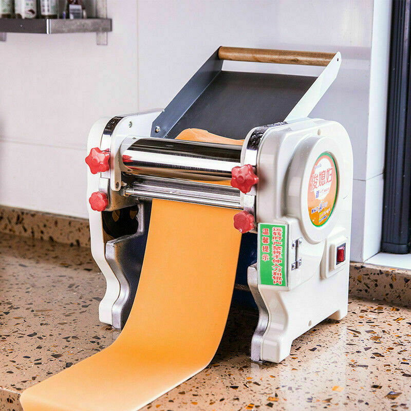 Electric Noodle Pasta Machine Dumpling Maker Dough Roll Machine Commercial 220V