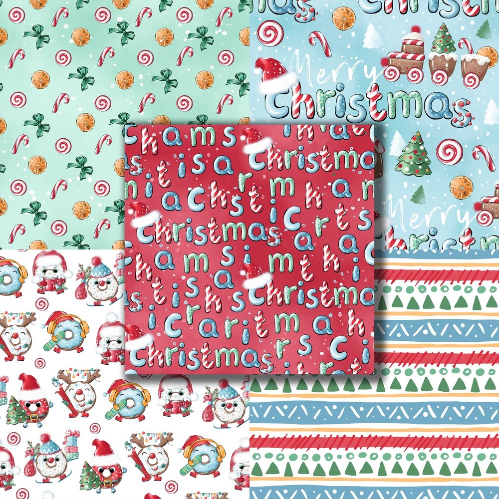 CHRISTMAS DONUTS - Paper Pack