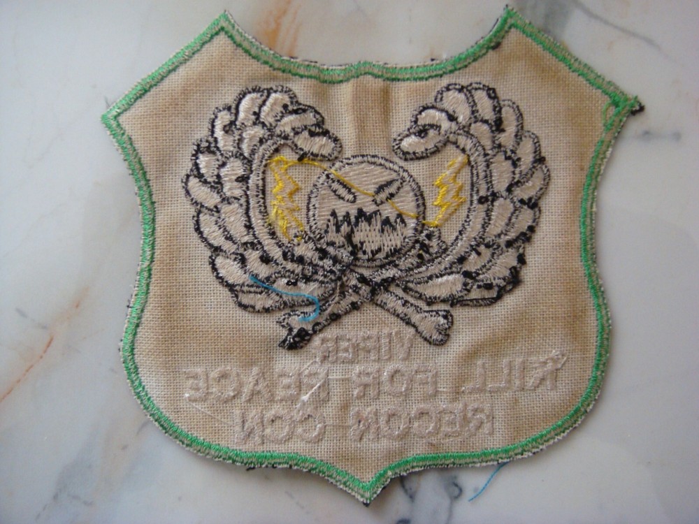 US 5th SF GROUP RT VIPER CCN " KILL FOR PEACE ", VIETNAM WAR PATCH