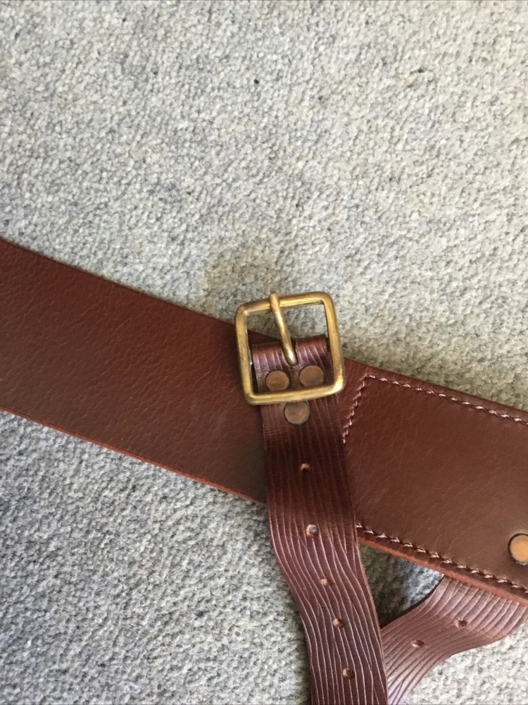1914 Pattern Leather Belt