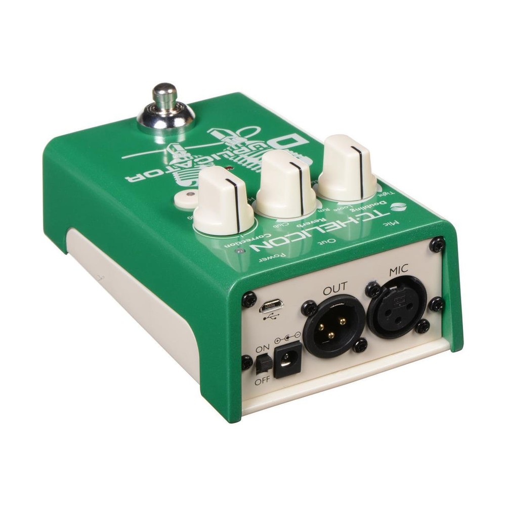 TC Electronic Helicon Duplicator Vocal Effects Stompbox with Doubling,