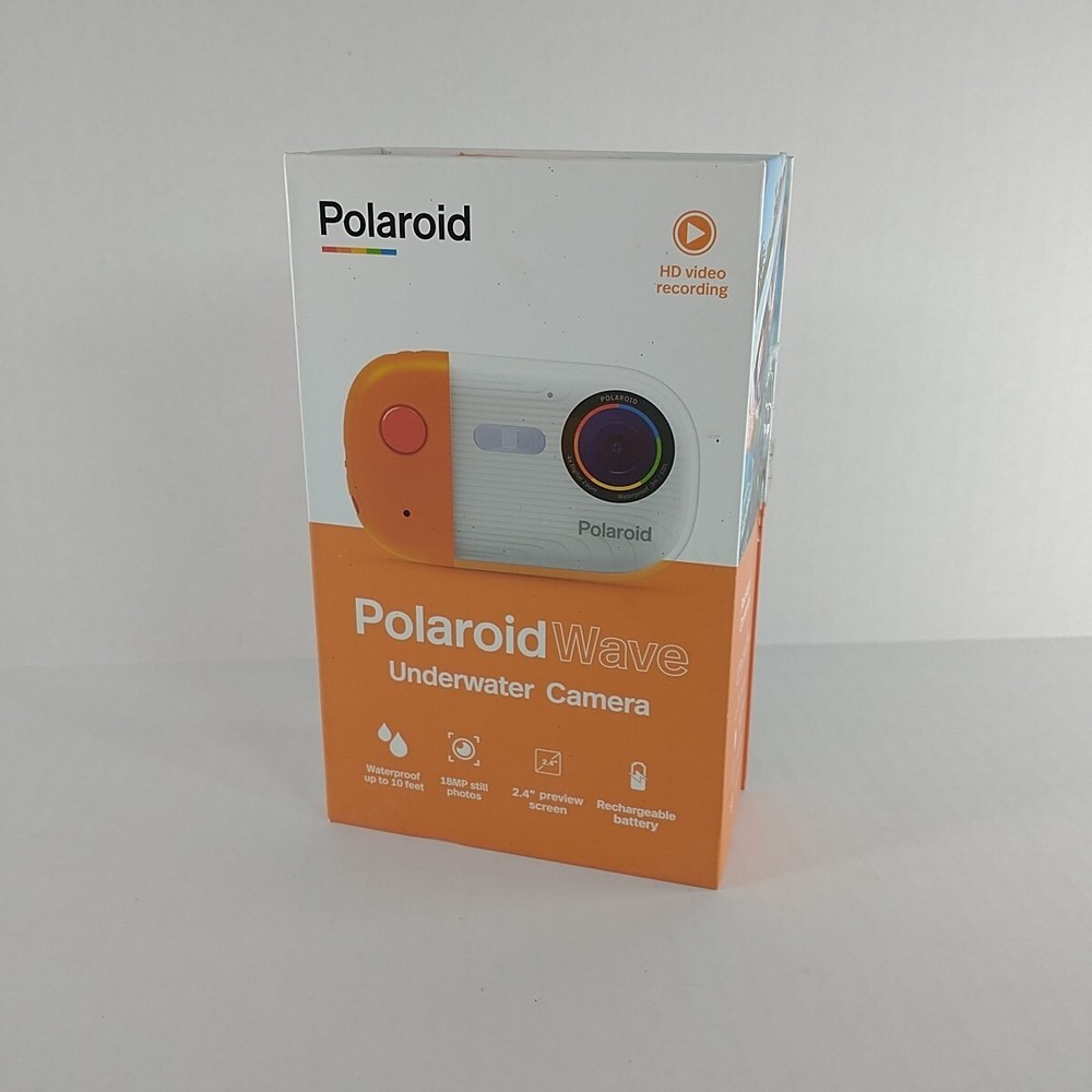 Polaroid Wave Underwater Camera Streaming Camera 4K Video Recording