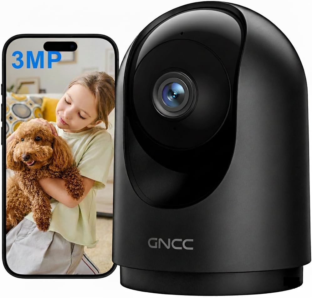 Advanced Motion Detection Indoor Security Camera with Night Vision & Alexa