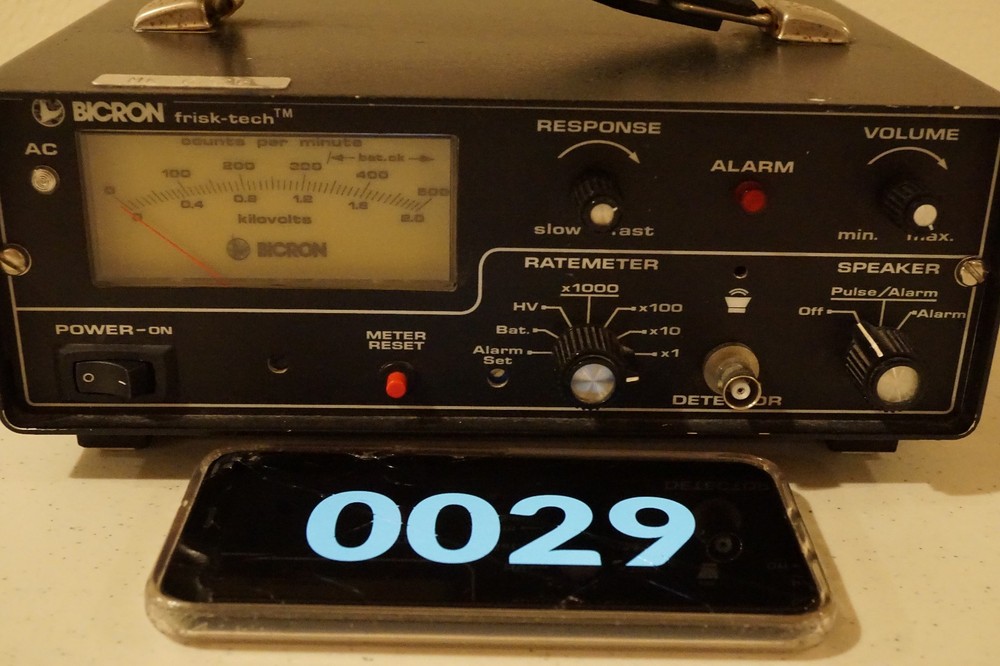 Bicron Frisktech Benchtop Radiation Meter 0029