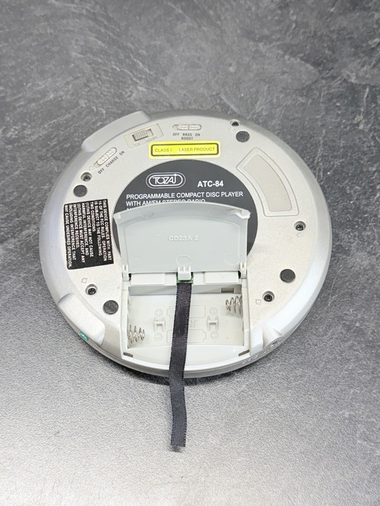 Tozai CD Player & Radio ATC-84 Programable Compact Disc Player