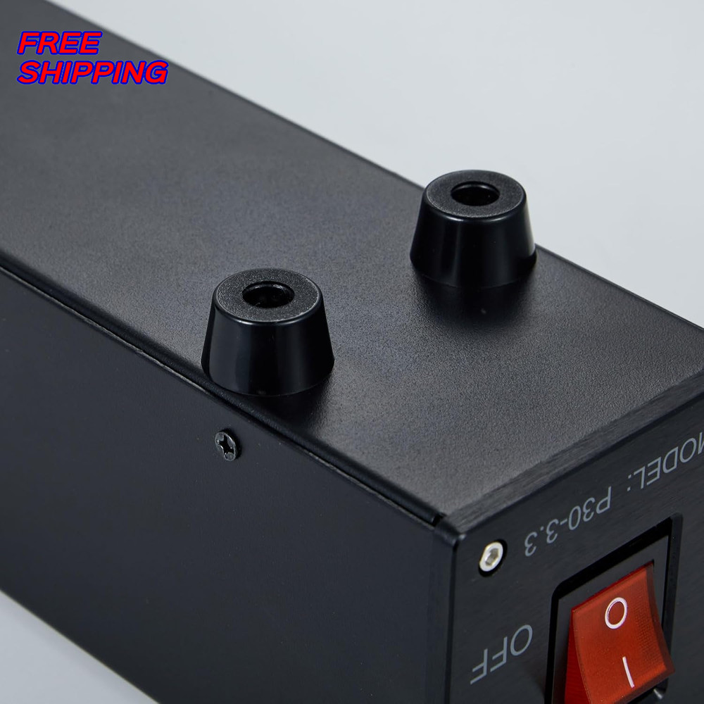 AC Power Filter Power Conditioner w Display 4Ways Power Socket Line Conditioner