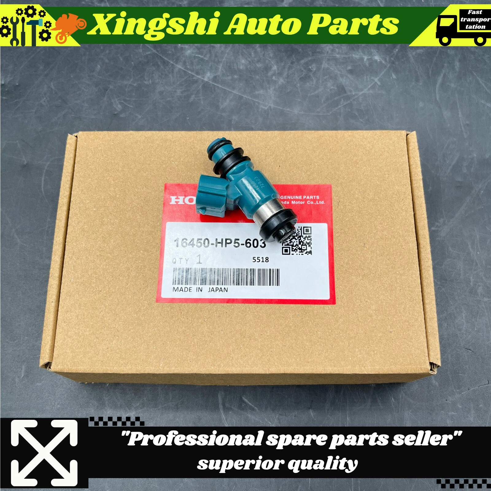 OEM 16450-HP5-603 Honda Fuel Injector 07-14 TRX420 Rancher 12-13 TRX500 Foreman