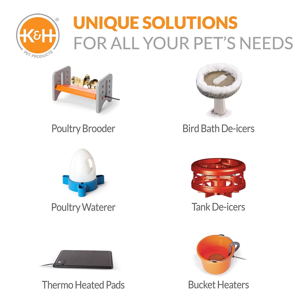Chicken Brooder Heater for Chicks Ducklings, Adjustable Heating Plate for Bro...