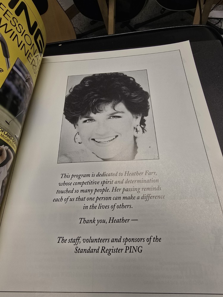 1993 LPGA tour Event Program.