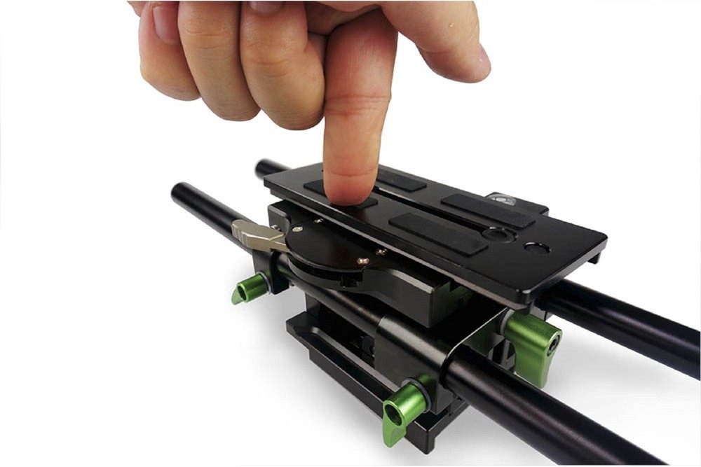 Lanparte V-Mount Bridge Plate, V2(VMP-01)