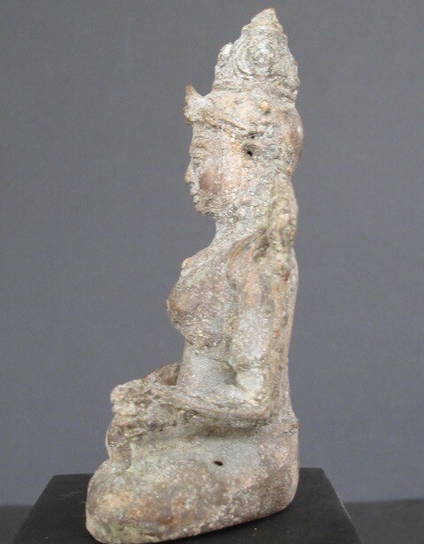 Vishnu Statue In Copper, Indonesia