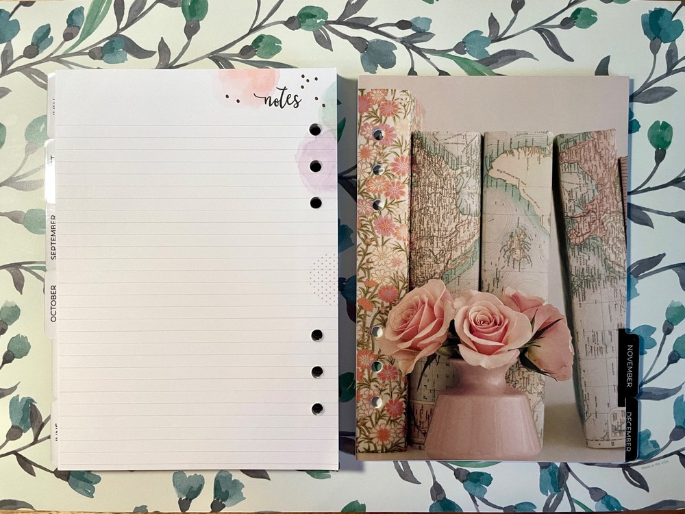 Carpe Diem Undated A5 Planner Inserts - Choose Joy