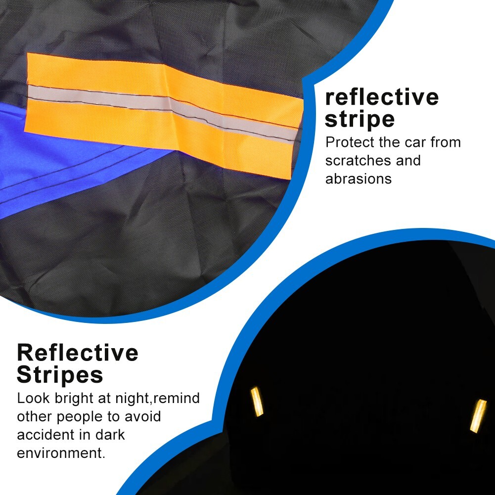 For Honda Civic Full Car Cover Outdoor All Weather Dust UV Resistant Protection